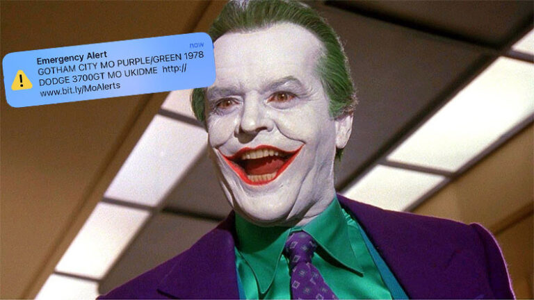 ABD’de Şaşırtan İhtar: Joker Gotham City’de Görüldü
