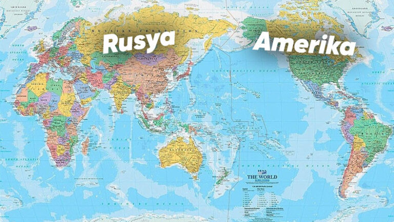 Dünya Haritasında Amerika Neden Sağda Değil de Solda?