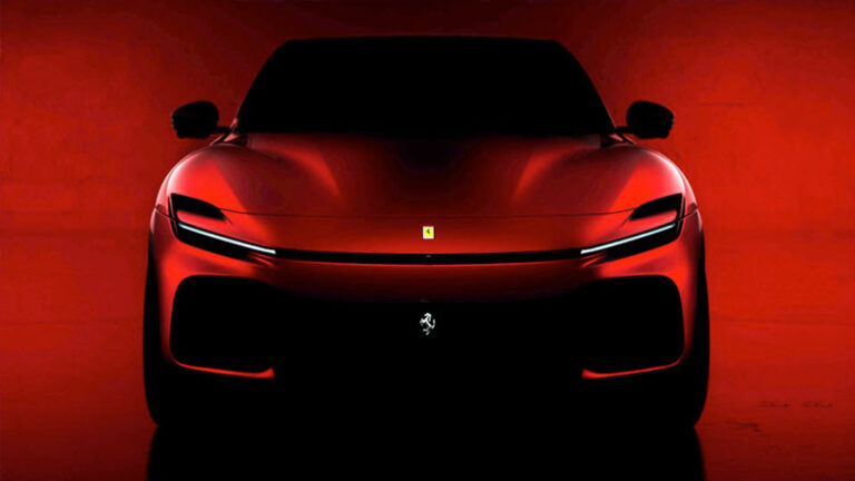 Ferrari Purosangue’nin Motor Gücünü Gösterdiği Yeni Görüntü