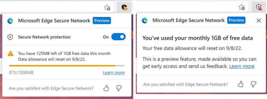 Microsoft Edge'in VPN Özelliği Canary İçin Yayınlandı - Yerli Portal