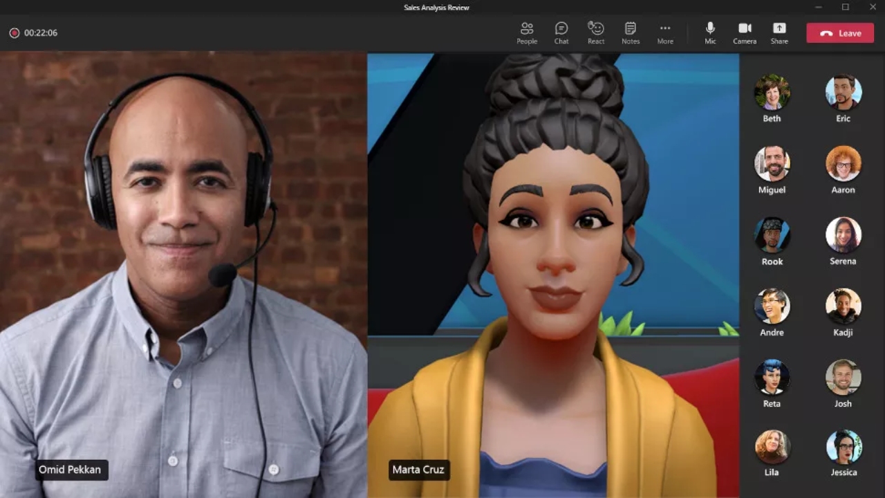 Microsoft Teams'e Avatarlar Geliyor - Yerli Portal