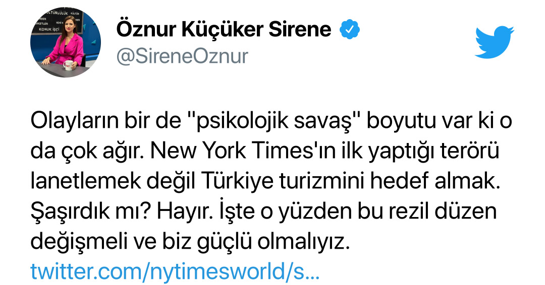New York Times'In İstanbul Paylaşımı Reaksiyon Çekti - Yerli Portal