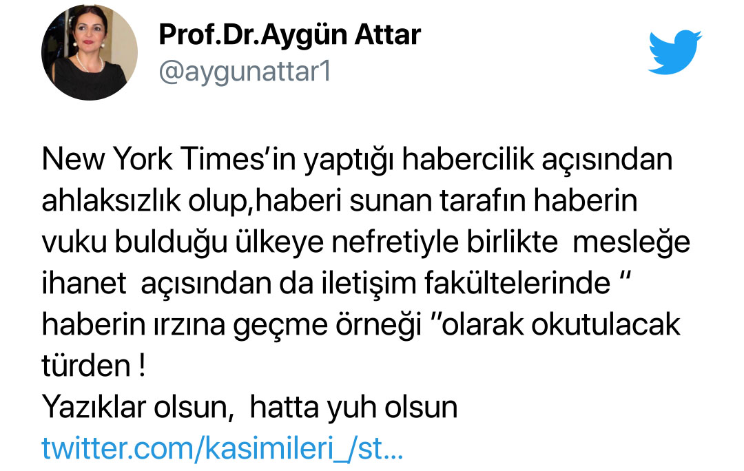 New York Times'ın İstanbul Paylaşımı Reaksiyon Çekti - Yerli Portal