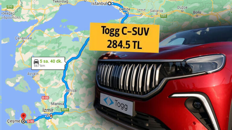 “Togg, İstanbul – İzmir Ortasını 284 TL’ye Gidecek” Savı