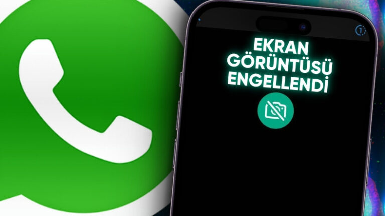 WhatsApp, Ekran İmgesi Almayı Engelliyor