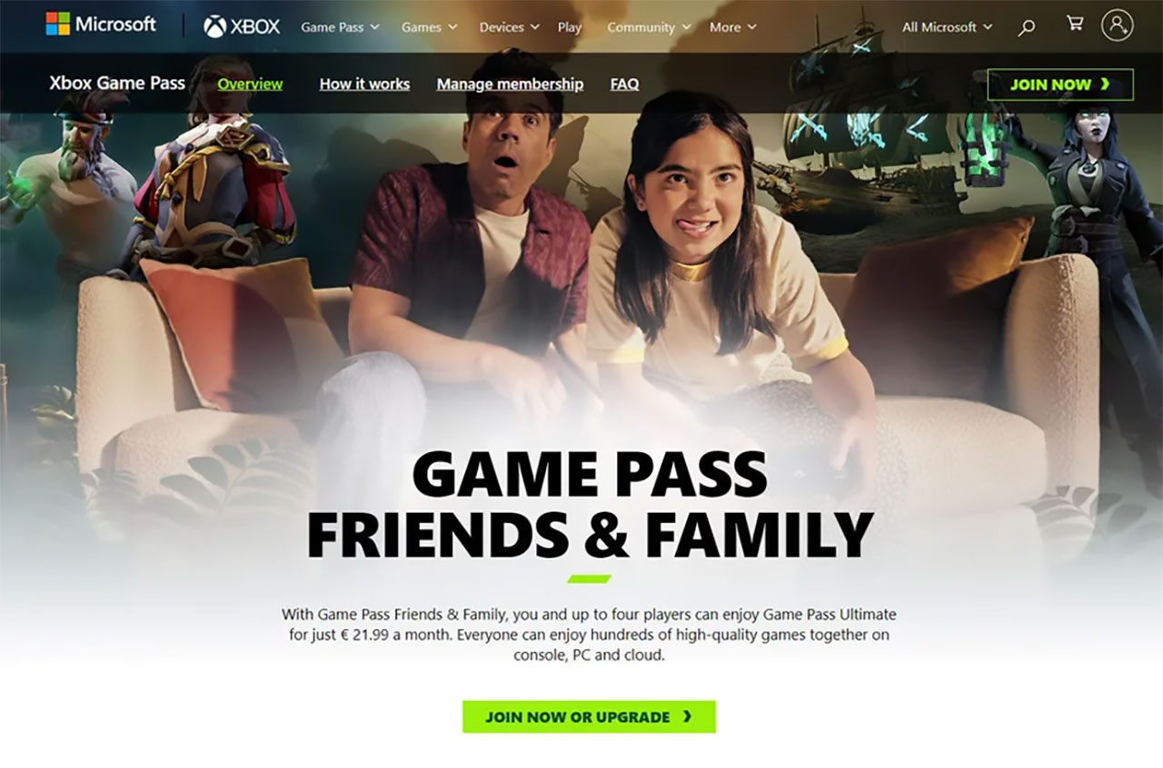 Xbox Game Pass Aile Ve Arkadaş Paketi'Nin Fiyatı Açıklandı - Yerli Portal
